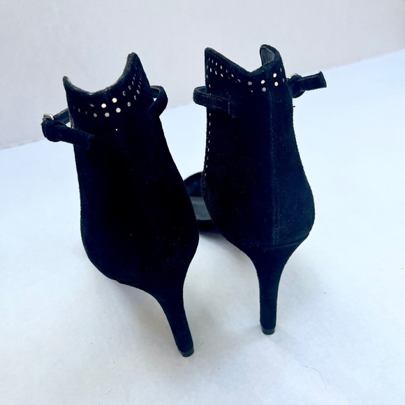 All Saints Black Avia Studded Black Suede Heels size 38 - Picture 4 of 10